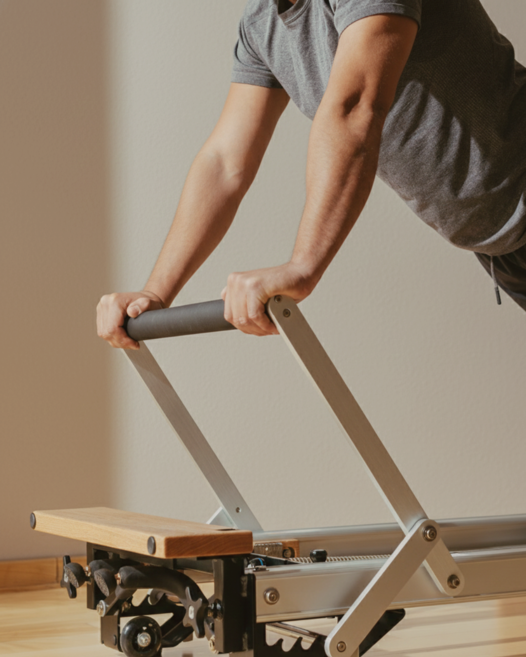 Man on reformer